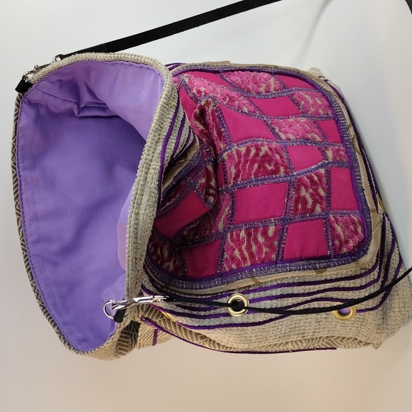 Tote, carry all, book bag beach bag one of a kind - Picture 2 of 6